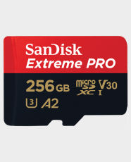 SanDisk Extreme PRO microSDXC UHS-I Memory Card 256GB (200MB/s) in Qatar