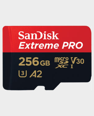 Buy SanDisk Extreme PRO microSDXC UHS-I Memory Card 256GB (200MB/s