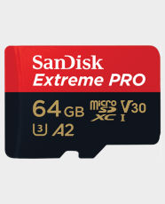 SanDisk Extreme PRO microSDXC UHS-I Memory Card 64GB (200MB/s) in Qatar