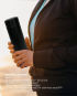 Blupebble Smart Water Bottle with LED Temperature Indicator 500ml Black