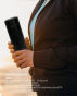 Blupebble Smart Water Bottle with LED Temperature Indicator 500ml Black