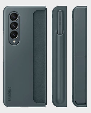 Galaxy Z Fold4 Standing Cover with S Pen Graygreen Mobile