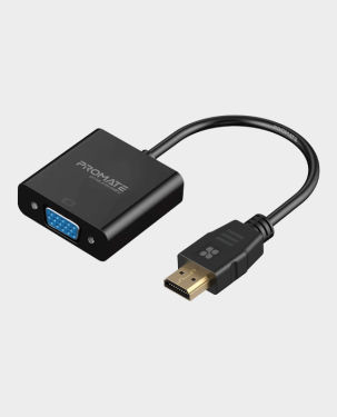 Promate HDMI VGA Adaptor Kit PROLINK-H2V Black