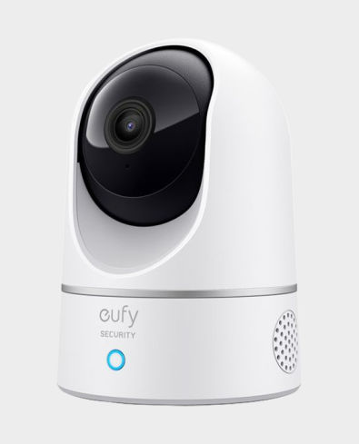 eufy indoor cam 2k pan & tilt white