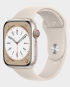 Apple Watch Series 8 MNK73 GPS + Cellular 45mm Starlight Aluminum Case with Starlight Sport Band