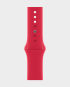 Apple Watch Series 8 MNP43 GPS 45mm Red Aluminum Case with Red Sport Band