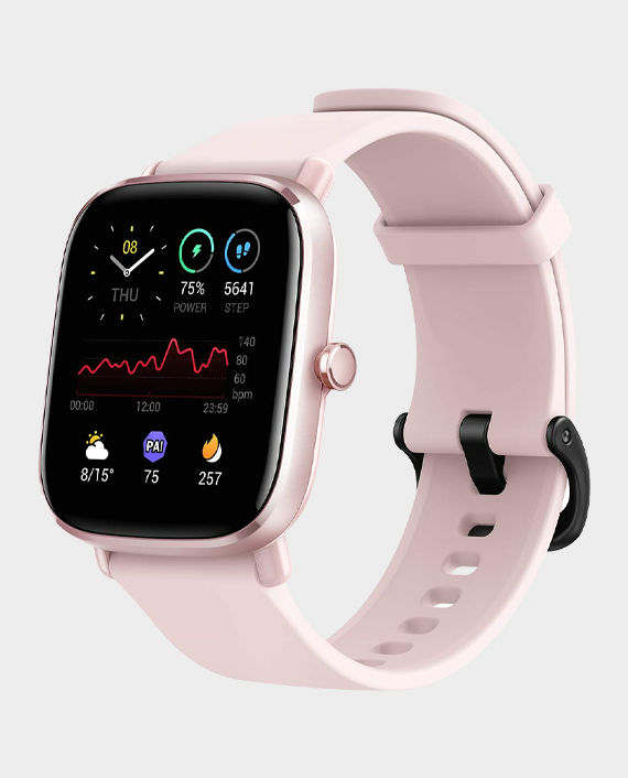 Buy Amazfit GTS 2 Mini Smart Watch Pink in Qatar AlaneesQatar.Qa