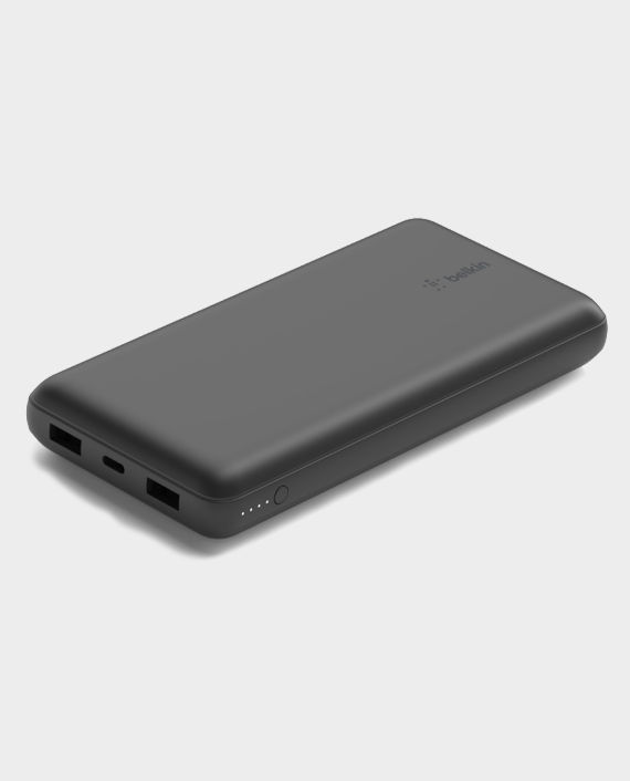 Buy Belkin BOOST CHARGE 3-Port Power Bank 10K BPB011BTBK in Qatar 