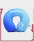 FWC Qatar 2022 Neck Pillow with Fifa Branding FFIFIFACC00064 Talent Turquoise in Qatar