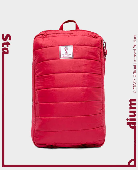 Buy FWC Qatar 2022 Foldable Neck Pillow Backpack Qatari Burgundy in