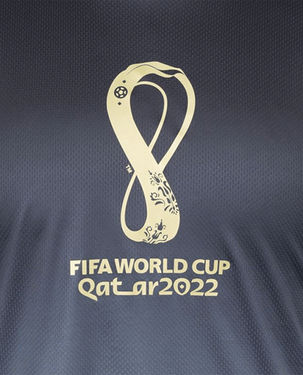FWC Qatar 2022 Official Emblem Gradient Jersey Premium (Size: M) (Men)