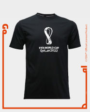 FWC Qatar 2022 Official Emblem Short Sleeve T-Shirt Essential (Size: XL) (Men) FL0309