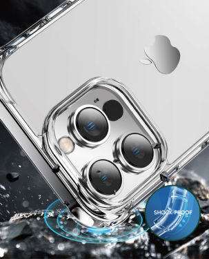 Green 360° Anti-Shock Case for iPhone 14 Plus Clear in Qatar