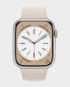 Apple Watch Series 8 MNP23 GPS 45mm Starlight Aluminum Case with Starlight Sport Band in Qatar