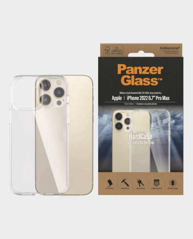 Buy PanzerGlass Hardcase for iPhone 14 Pro Max - Clear Price in Qatar ...