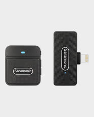 Saramonic Blink100 B3 Ultracompact 2.4GHz Dual-Channel Wireless Microphone System for iPad/iPhone – Black