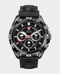 Swiss Military Dom Smart Watch with Silicon Strap Black in Qatar