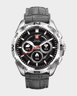 Swiss Military Dom Smart Watch with Silicon Strap in Qatar