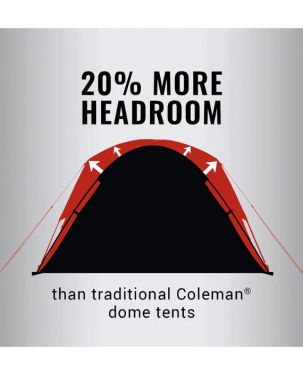 Coleman Skydome 8-Person Dark Room Camping Tent 2000037939