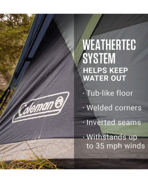 Coleman Skydome 8-Person Dark Room Camping Tent 2000037939