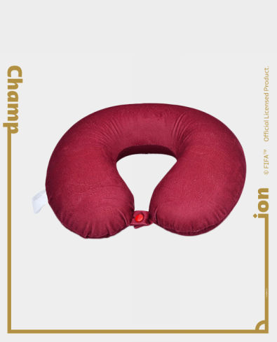 Buy FWC Qatar 2022 Neck Pillow FFIFIFACC00089 Qatari Burgundy with Fifa ...