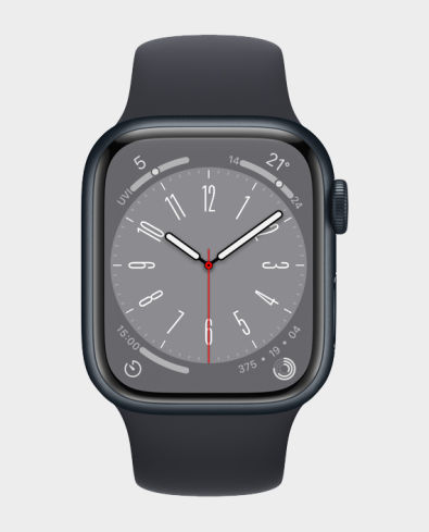 Buy Apple Watch Series 8 MNUL3 GPS 45mm (M/L) Midnight Aluminum 