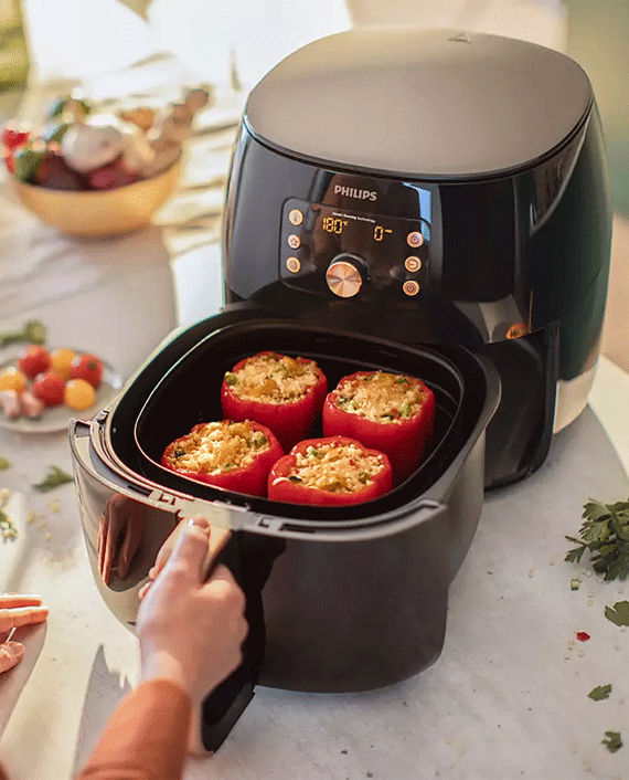 Buy Philips Premium Airfryer XXL HD9863/99 in Qatar - AlaneesQatar.Qa