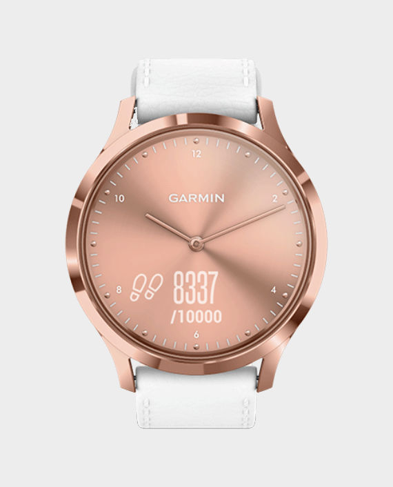 Garmin vivomove hr 2025 rose gold grey