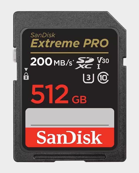 Buy SanDisk Extreme Pro SDXC-UHS-I Memory Card 128GB in Qatar