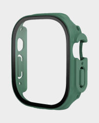 Classic Tempered Glass Case 360 for Apple Watch Ultra 49mm (Green) in Qatar