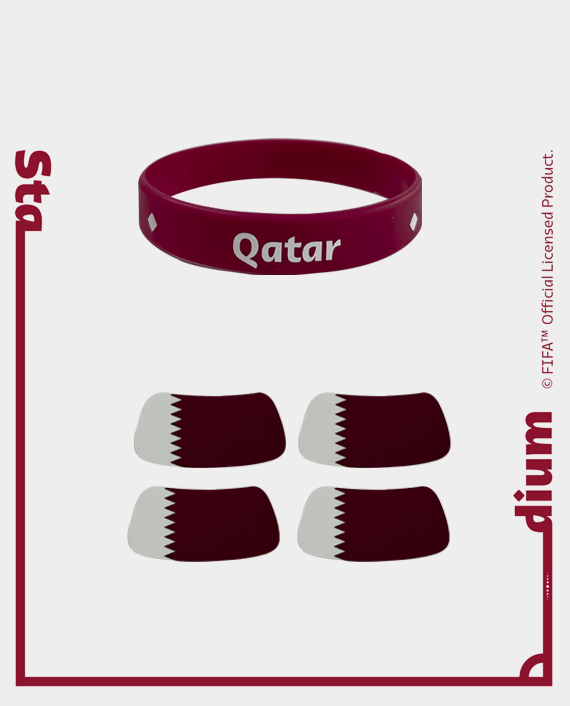 Buy FWC Qatar 2022 Sport Wristbands Qatar 1906-003QAT + Fan Face ...
