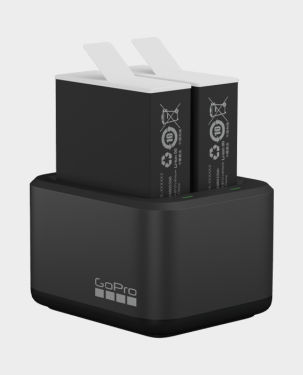 GoPro Dual-Battery Charger with Two Enduro Batteries in Qatar