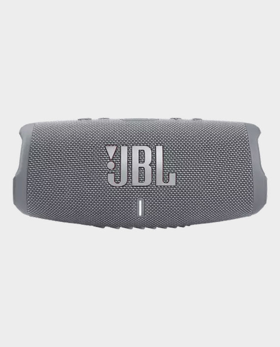 JBL Charge 5 Waterproof Portable Bluetooth Speaker – Grey
