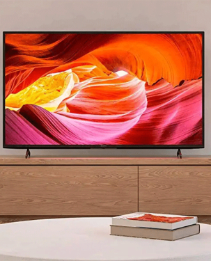 Sony BRAVIA X75K 55 inch 4K Ultra HD High Dynamic Range LED Smart TV (Google TV) KD-55X75K/B