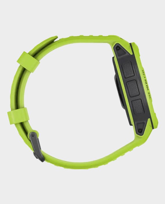 Buy Garmin 010-02626-01 Instinct 2 Standard Edition GPS Smartwatch (Electric Lime) in Qatar