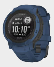 Garmin 010-02627-06 Instinct 2 Solar Standard Edition GPS Smartwatch – Tidal Blue