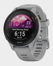 Garmin Forerunner 255s Smart Watch (Powder Gray) in Qatar