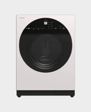 Hitachi BD-120GV 3CG-X WH 12kg Front Load Washing Machine (White) in Qatar