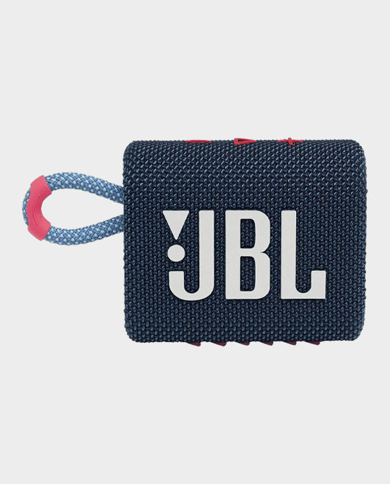 JBL Go 3 Portable Wireless Speaker – Blue/Pink