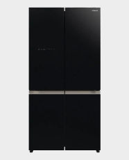 Hitachi Refrigerator Side By Side 720 litrs French Door RWB720VK0GBK – Black