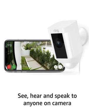 Ring Spotlight Camera Wired Network 8SH2P7-WEUO