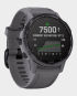 Garmin Fenix 6S Pro Solar Smartwatch with Amethyst Steel and Band