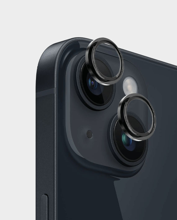 Green Camera Lens HD Plus for iPhone 14/14 Plus – Black