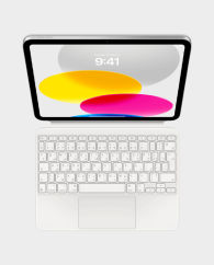 Apple Magic Keyboard Folio for iPad 10th Gen Arabic (White) in Qatar
