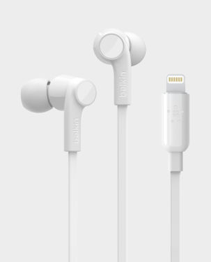 Belkin SoundForm Headphones with Lightning Connector G3H0001btWHT (White) in Qatar