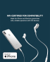 Belkin SoundForm Headphones with Lightning Connector G3H0001btWHT