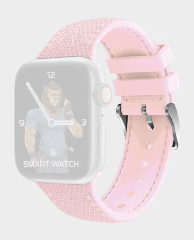 Pink and green apple watch online band