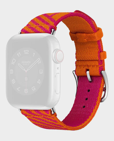 Pink and green discount apple watch band