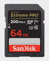 SanDisk Extreme Pro SDXC-UHS-I Memory Card (64GB) in Qatar