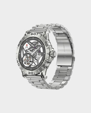Swiss Military Dom 2 Smart Watch Metal Strap + Delta True Wireless Headset